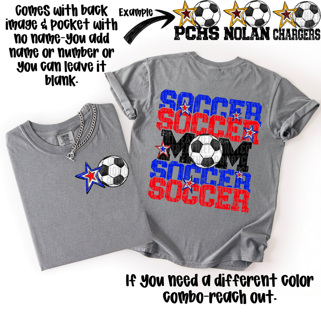 Soccer Mom Collection FRONT DTF Print