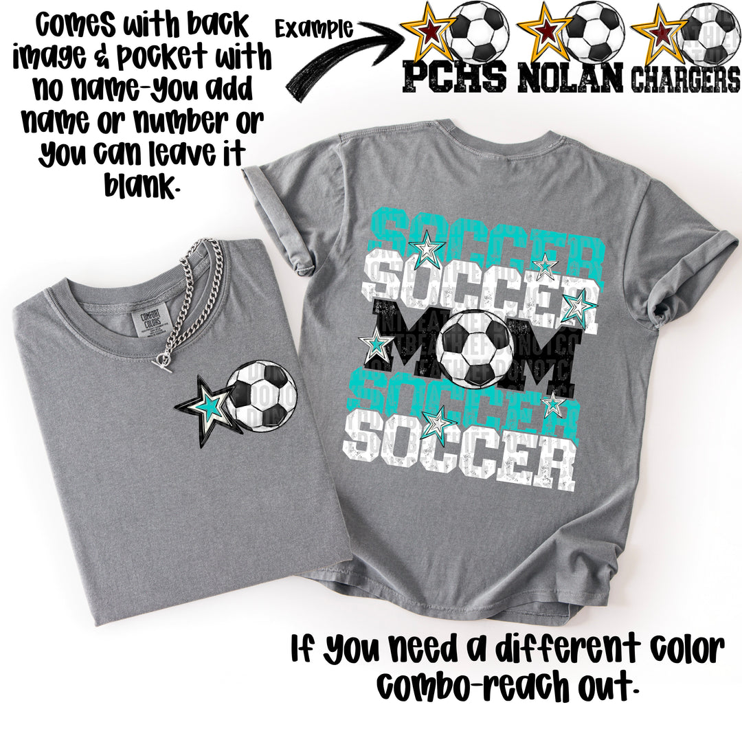 Soccer Mom Collection FRONT DTF Print