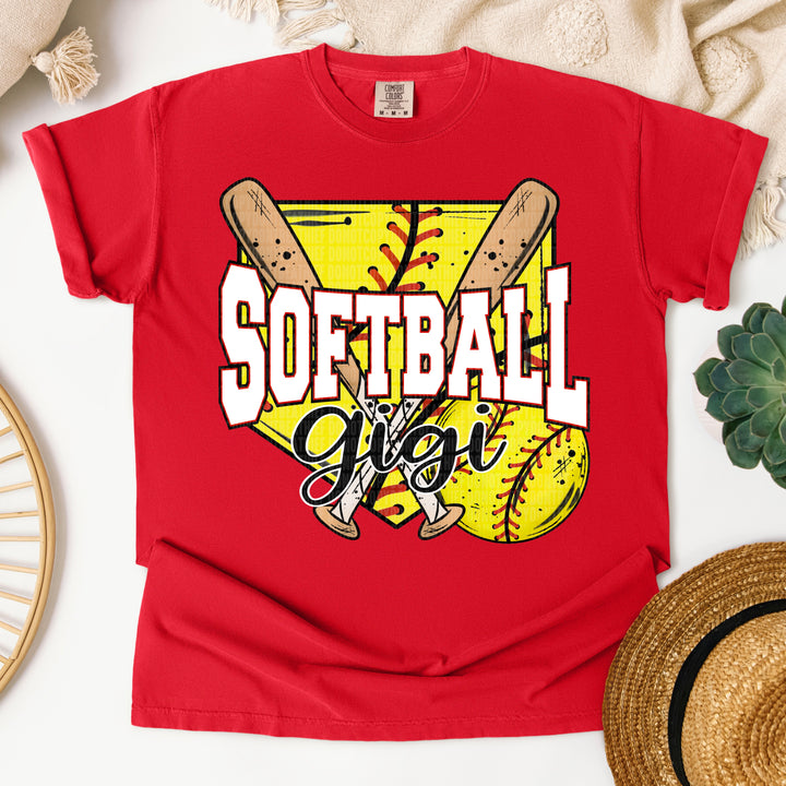 Softball DTF Print