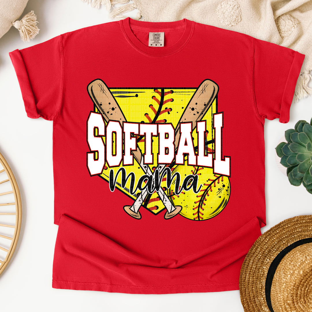 Softball DTF Print
