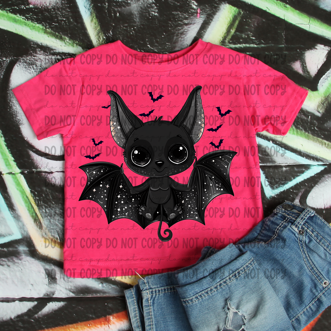 Sparkle Bat DTF Print