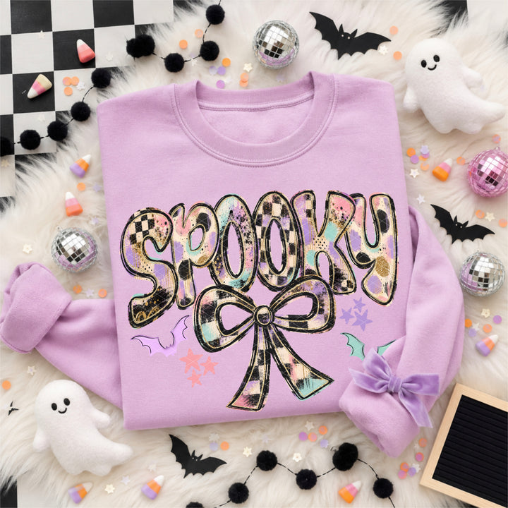 Spooky Bow DTF Print
