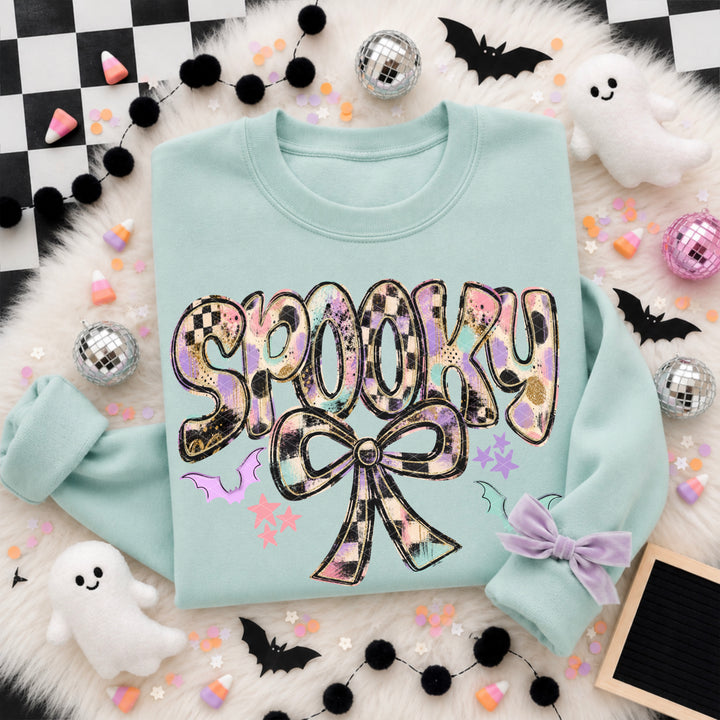 Spooky Bow DTF Print