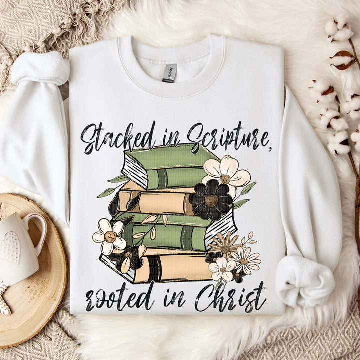 Stacked In Scripture DTF Print