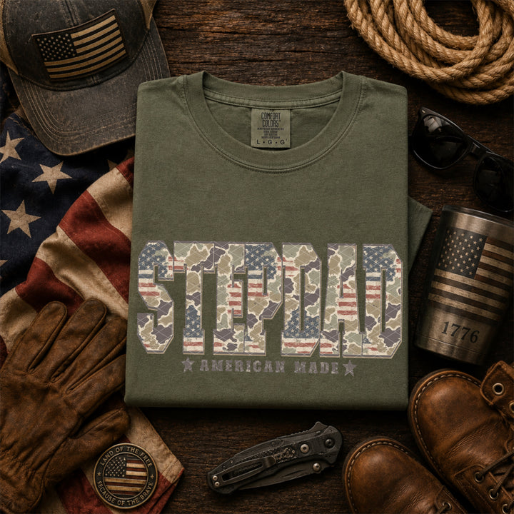 Camo Patriotic Men Collection DTF Print