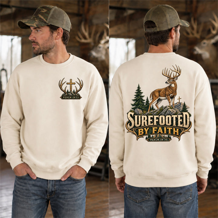 Sure Footed By Faith DTF Print