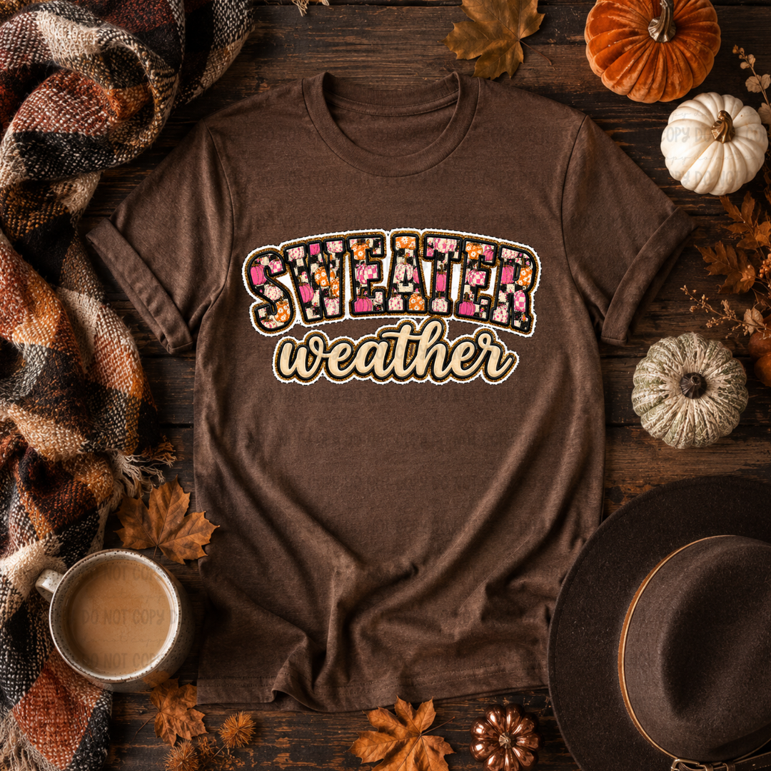 Sweater Weather  DTF Print