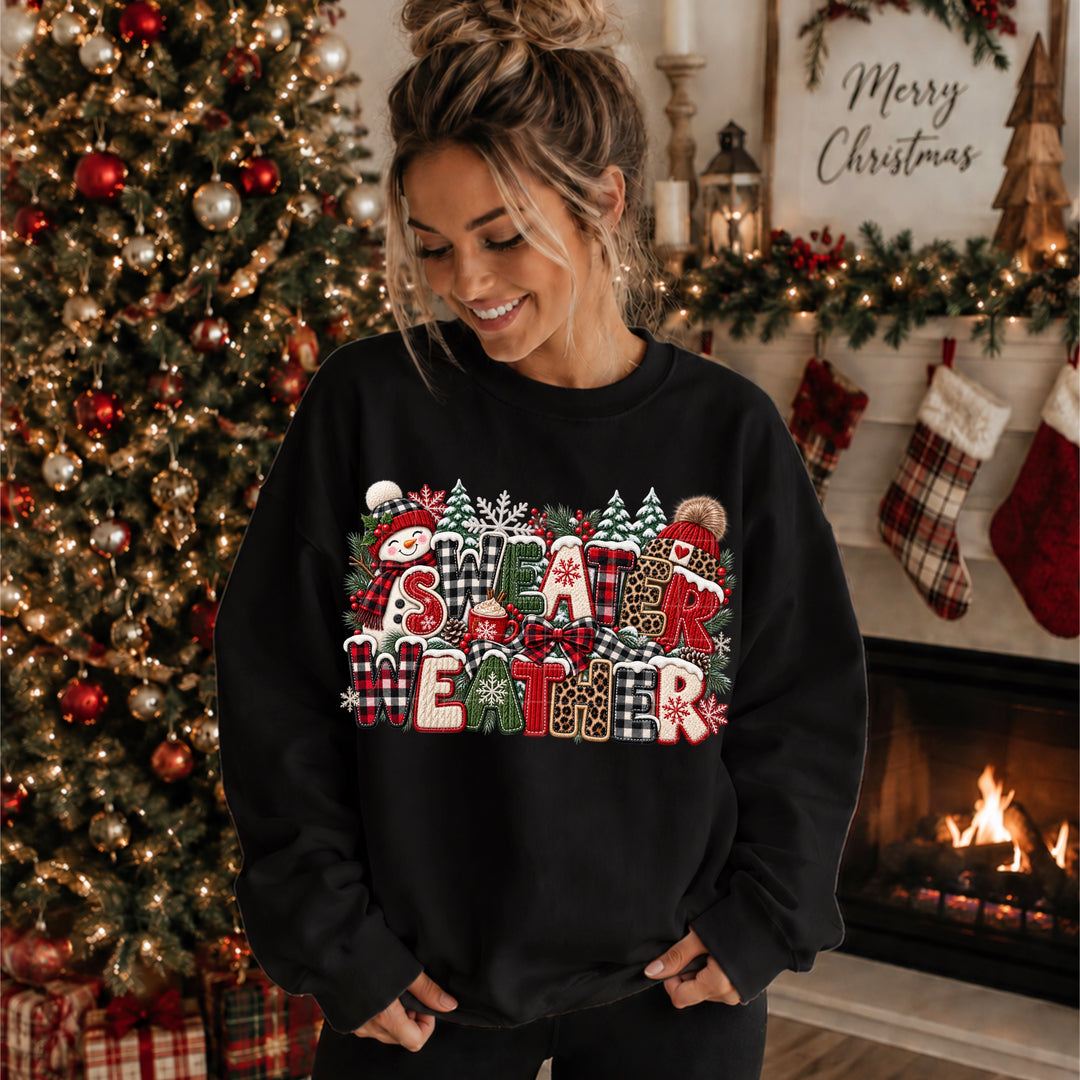 Sweater Weather Winter DTF Print