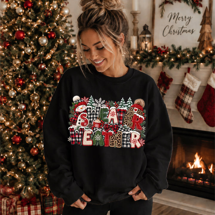 Sweater Weather Winter DTF Print