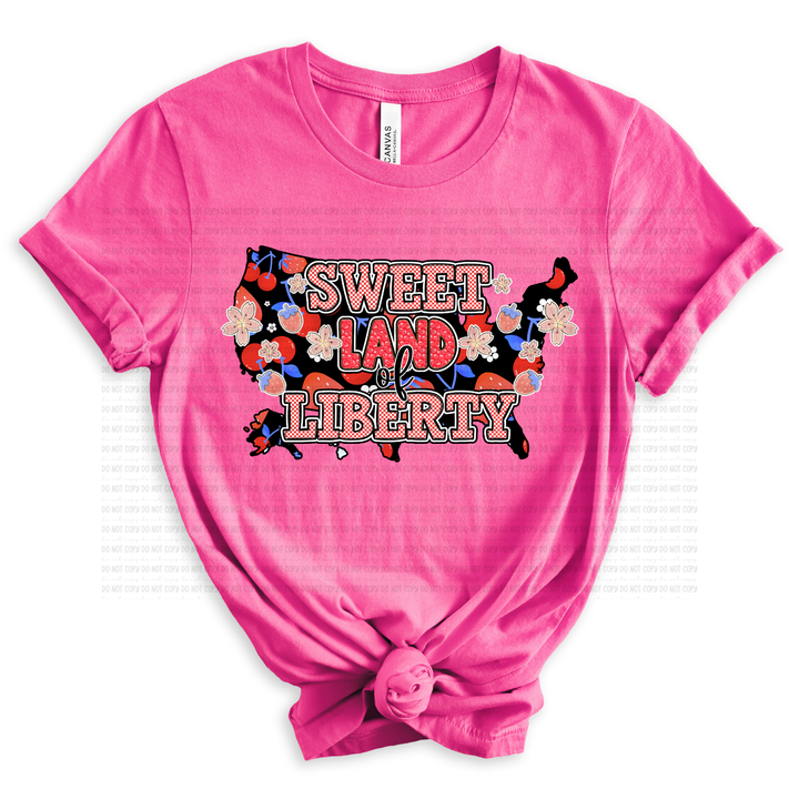 Sweet Land Of Liberty  DTF Print