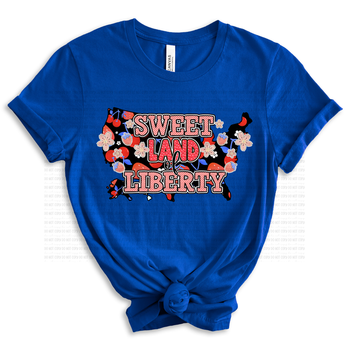 Sweet Land Of Liberty  DTF Print