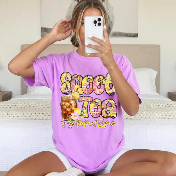 Sweet Tea Summertime DTF Print