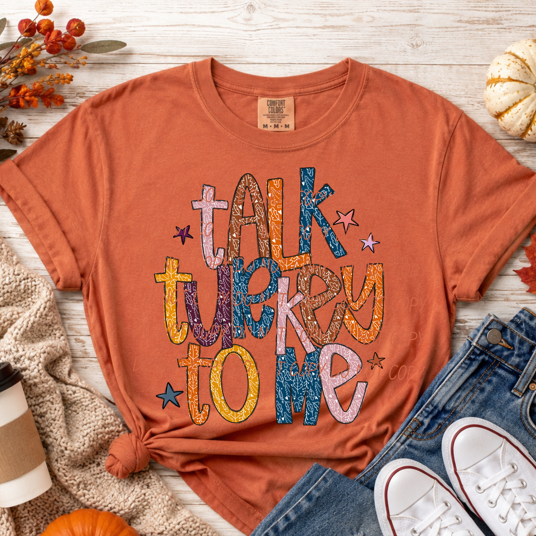Talk Turkey To Me DTF Print