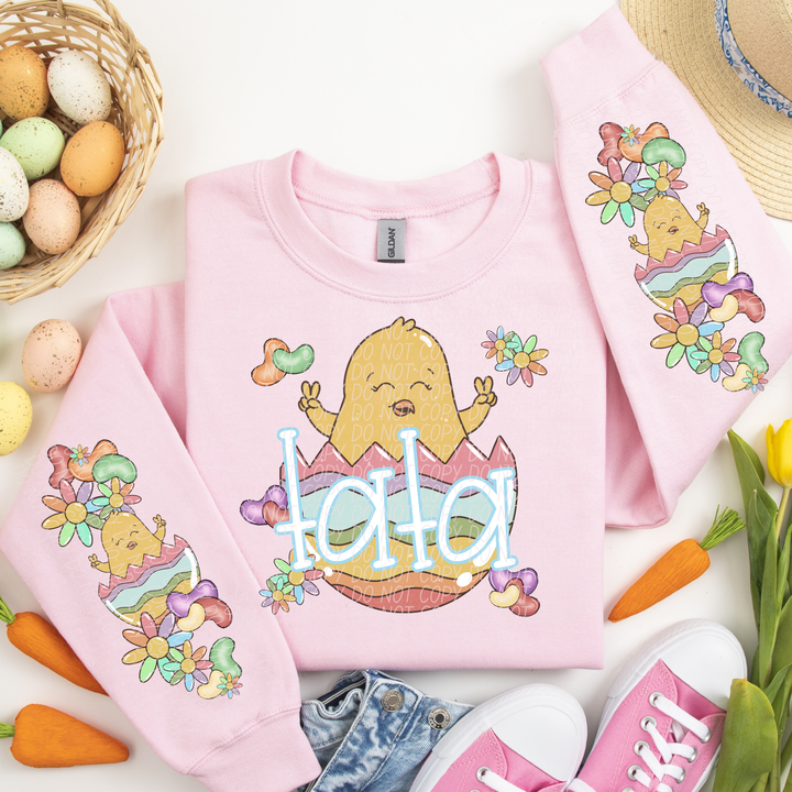 Easter Names DTF Print