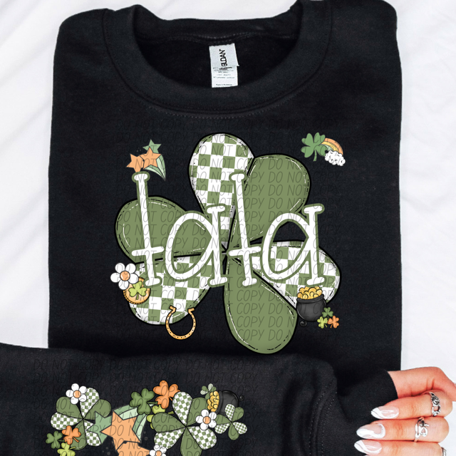 St Patrick Names DTF Print