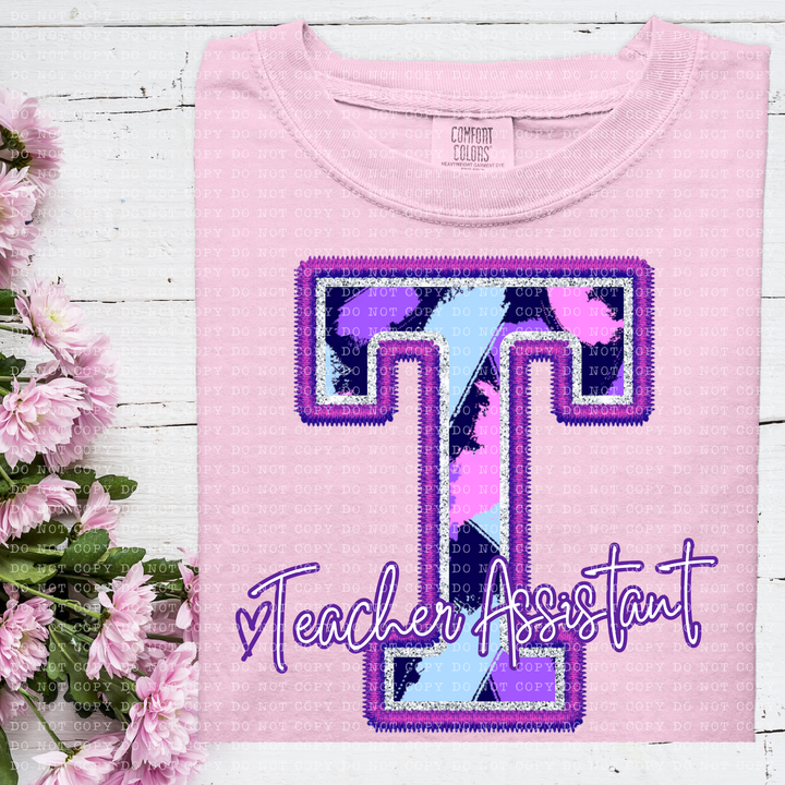Perfectly Purple Occupations DTF Print