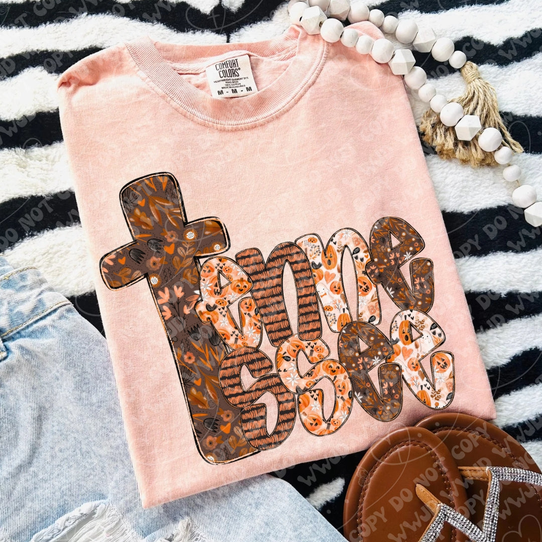 State Pumpkin Alpha DTF Print