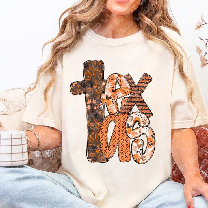 State Pumpkin Alpha DTF Print