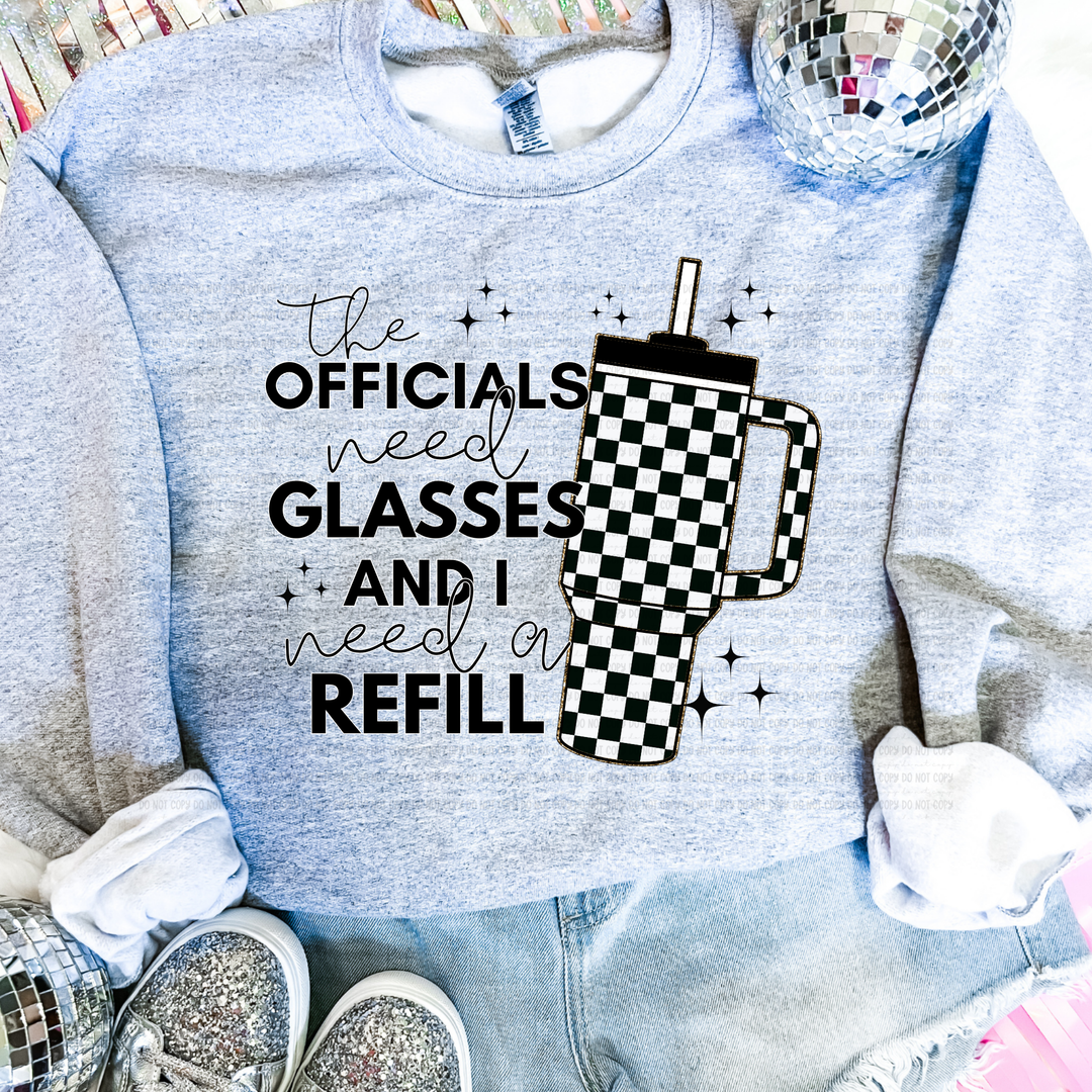 The Officials Need Glasses DTF Print