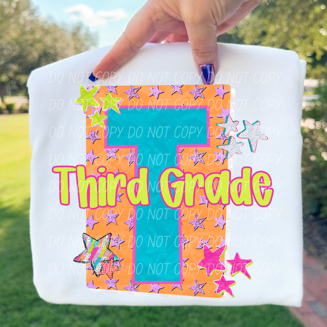 CS June 26 Grade Levels DTF Print