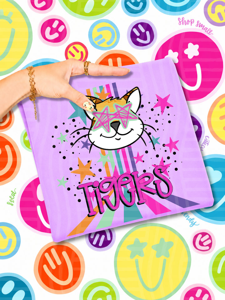 Starry Eyes Rainbow Mascots DTF Print