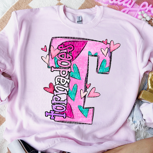 Valentine's Day Mascots DTF Print