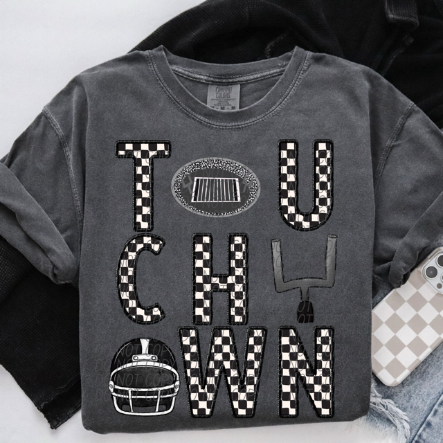 Touchdown Football Graphics DTF Print