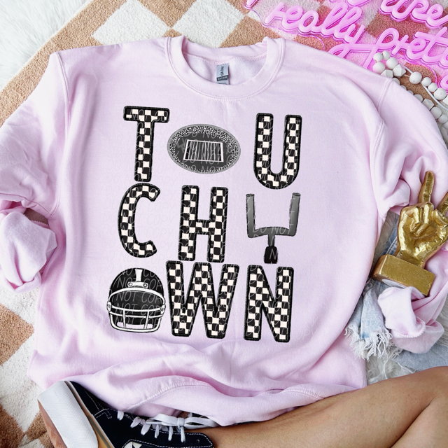 Touchdown Football Graphics DTF Print