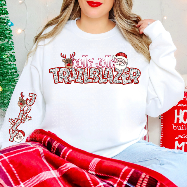 Holly Jolly Mascots DTF Print