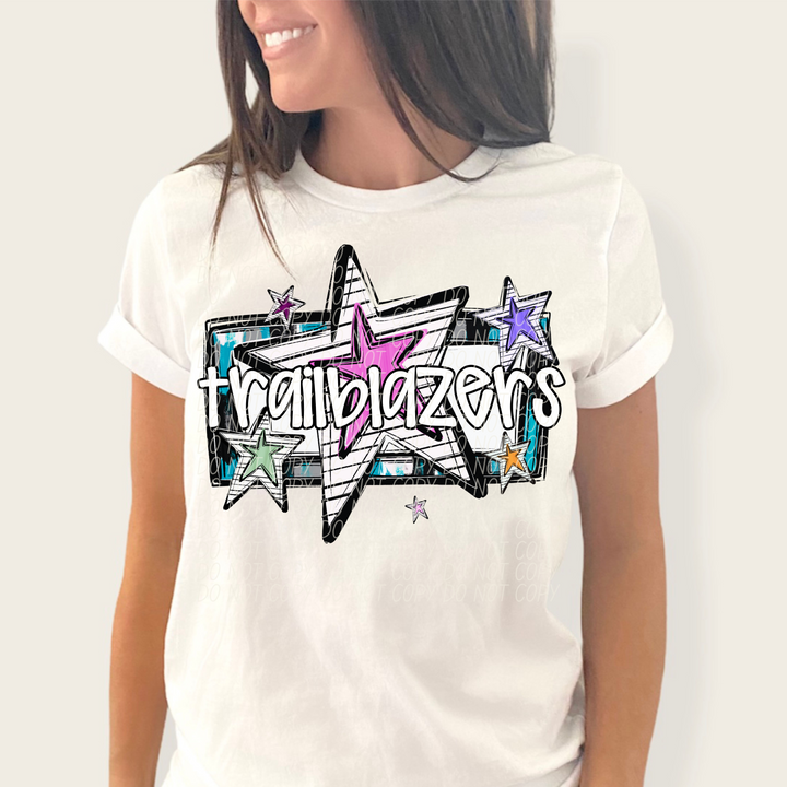 Bright Stars Mascots Youth DTF Print