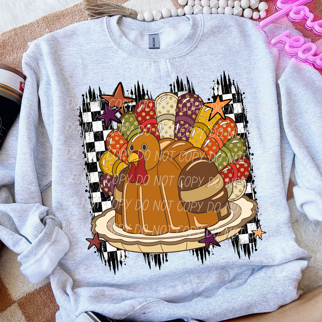 Turkey Jello Mold DTF Print