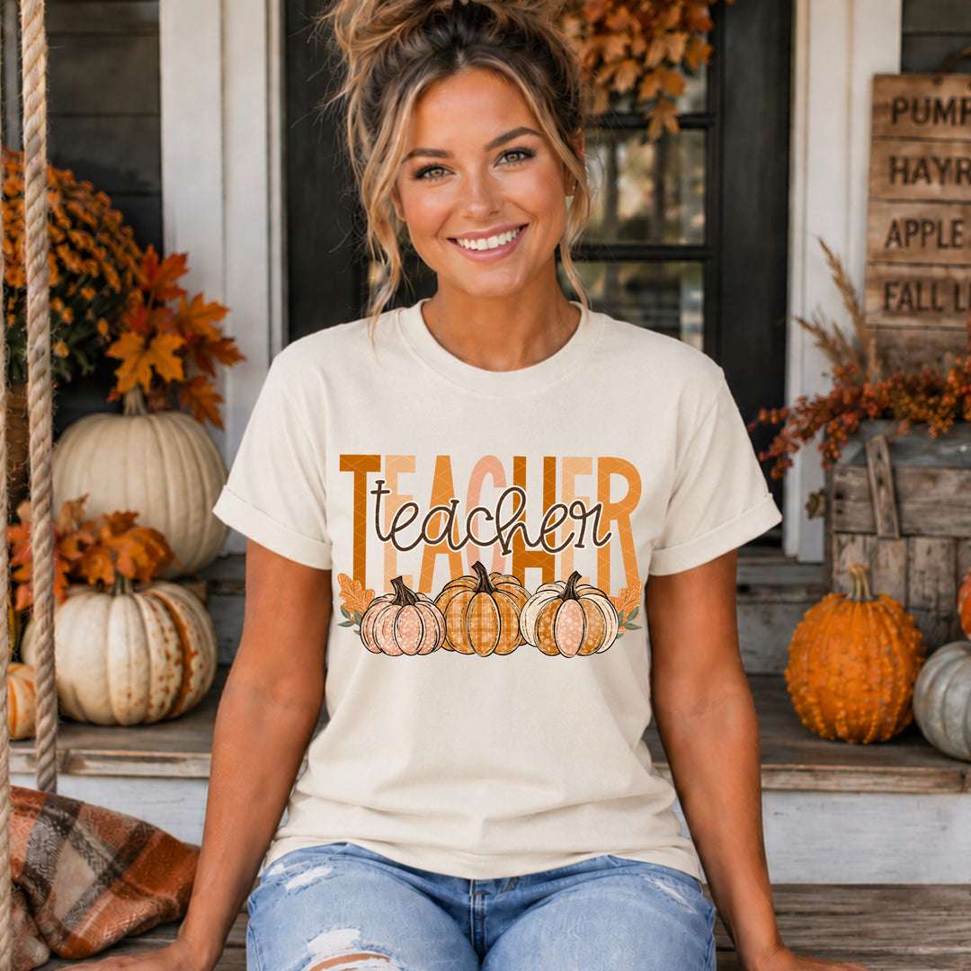 Pumpkin Trio Collection DTF Print