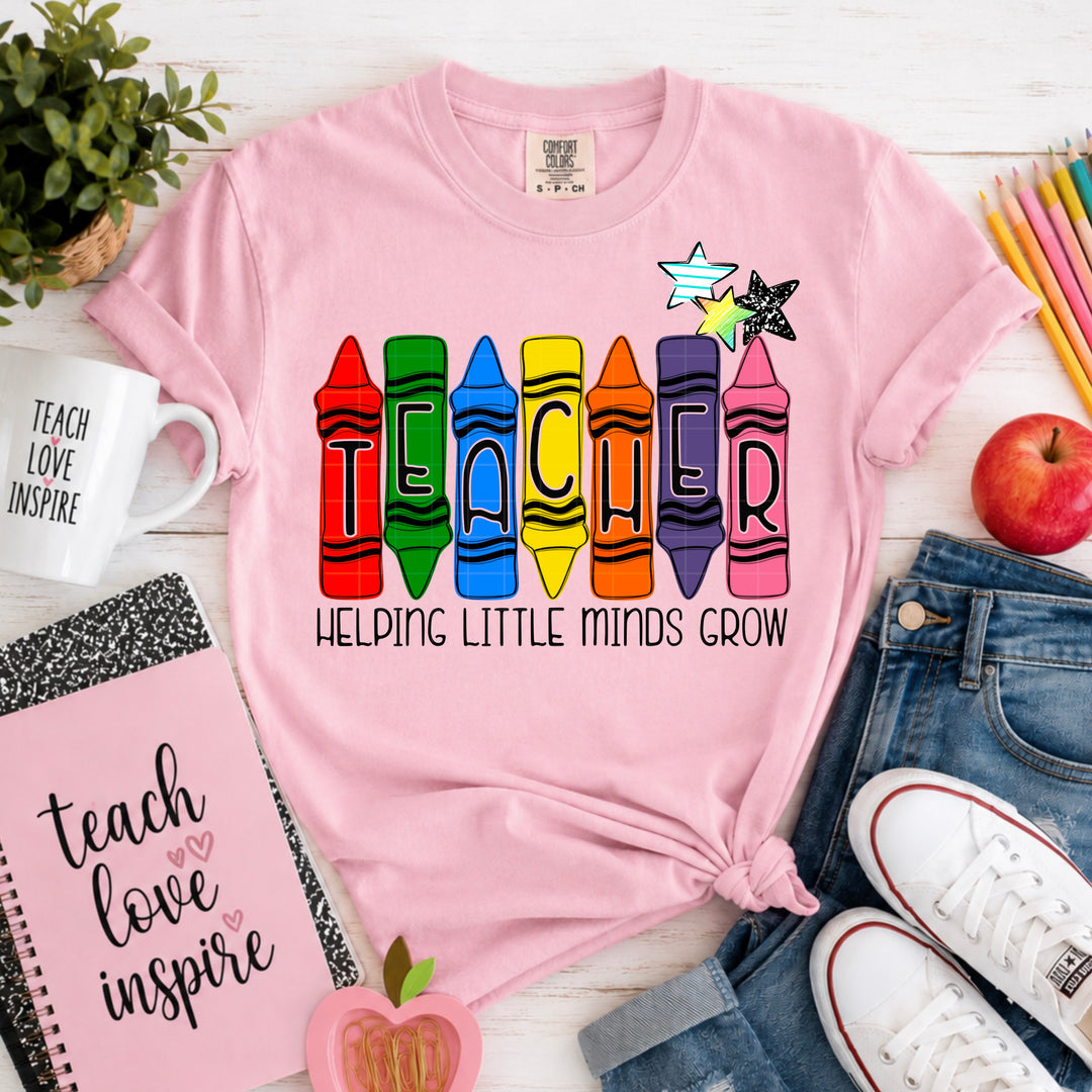 Teacher Helping Little Minds DTF Print