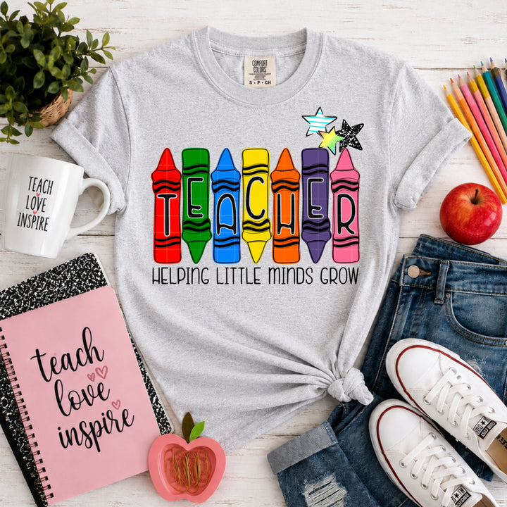 Teacher Helping Little Minds DTF Print