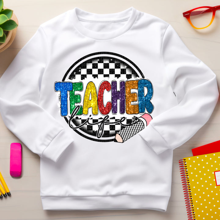 Teacher Life DTF Print