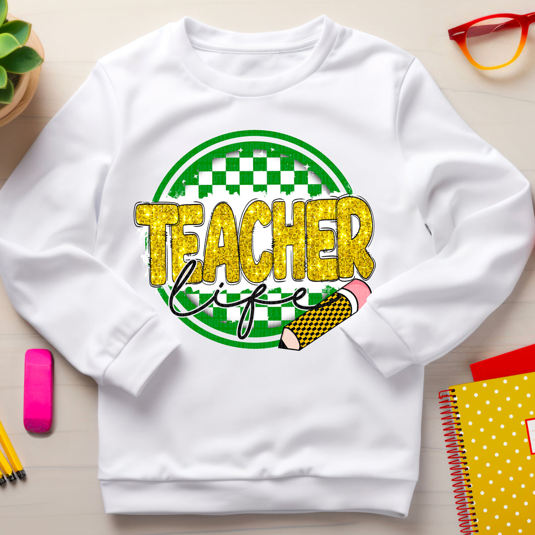 Teacher Life DTF Print