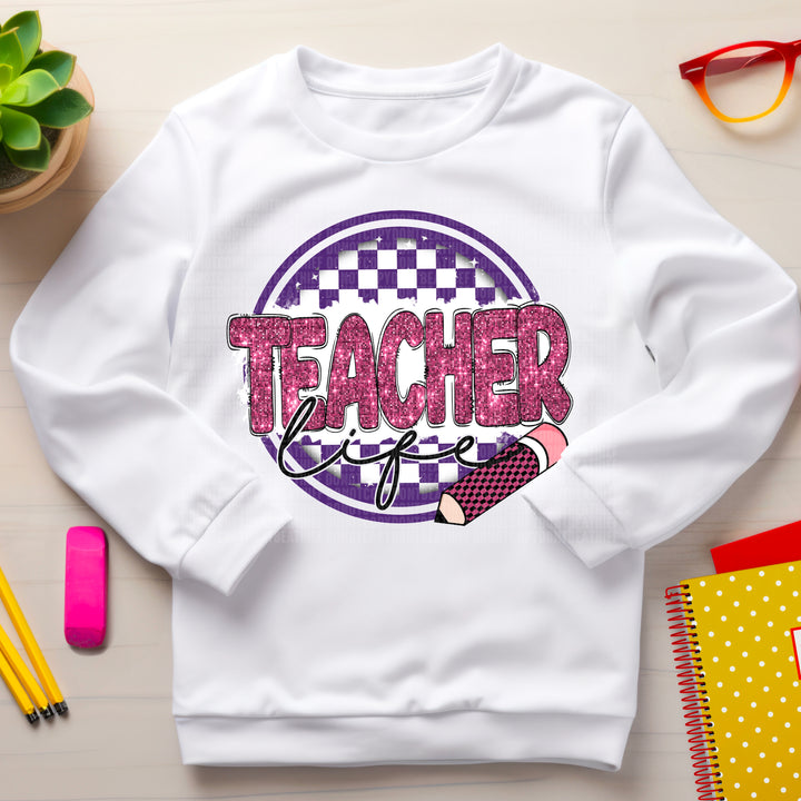 Teacher Life DTF Print