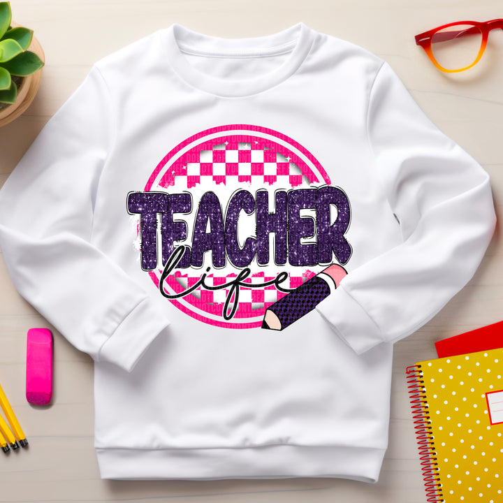 Teacher Life DTF Print