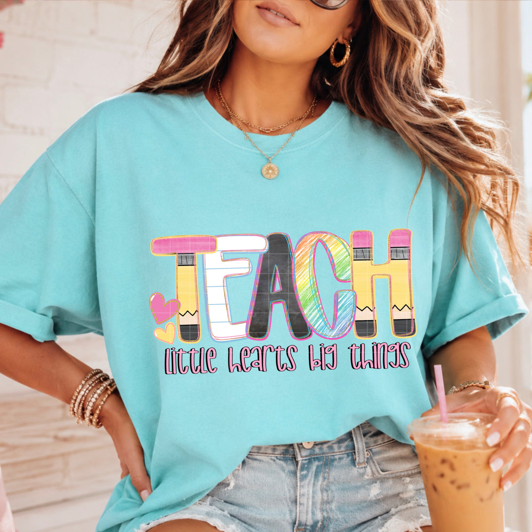 Teach Little Hearts DTF Print