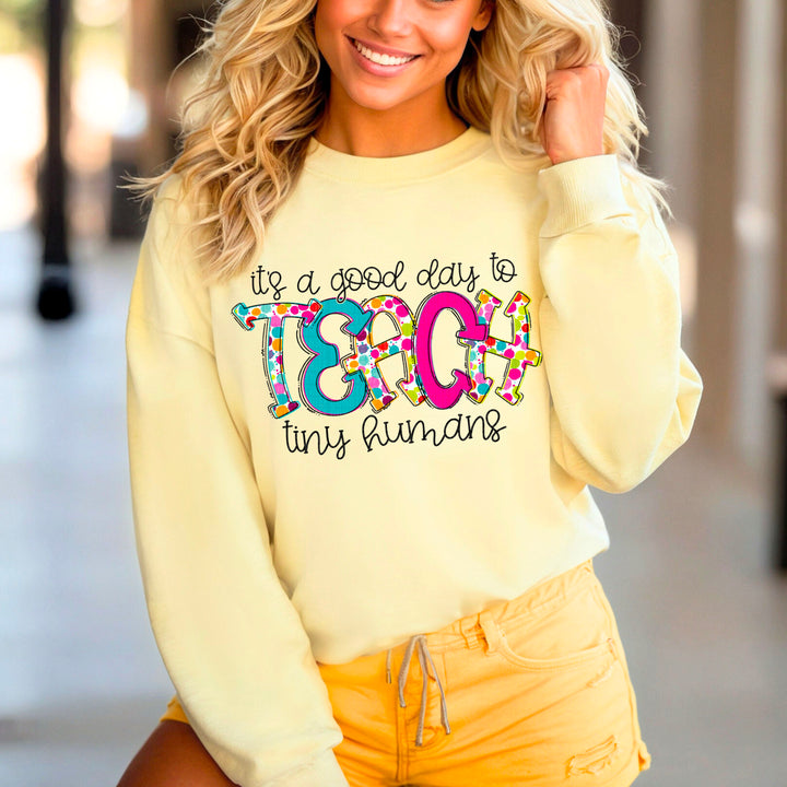 Teach Tiny Humans DTF Print