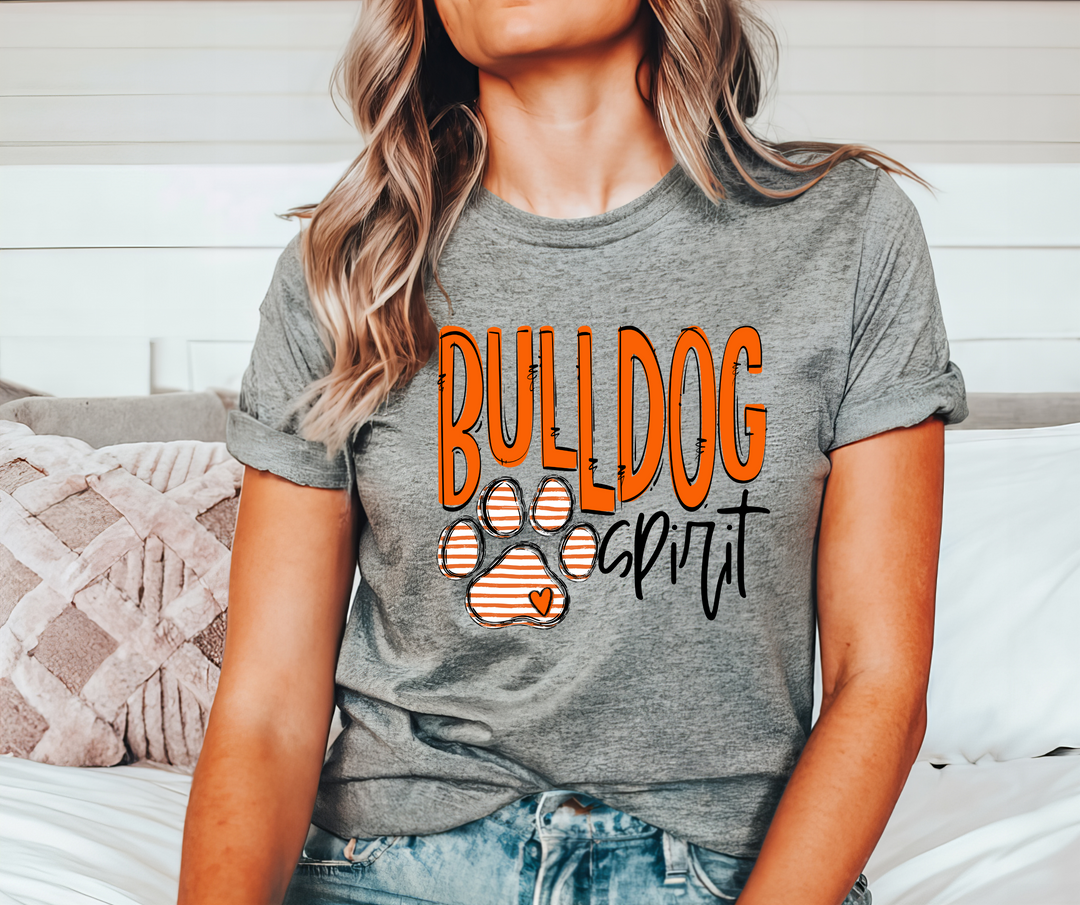 Bulldog Spirit DTF Print