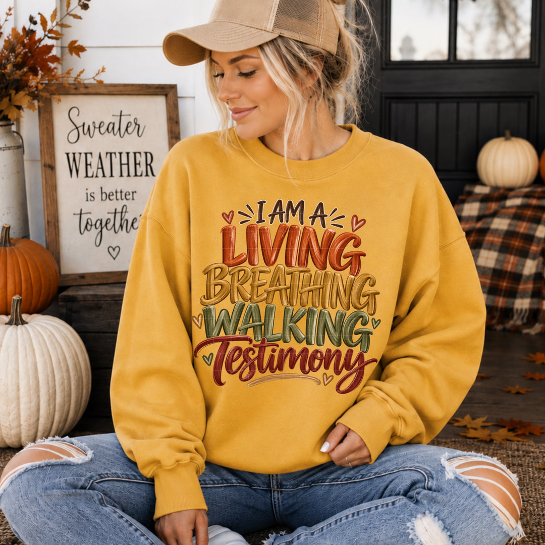 Testimony DTF Print
