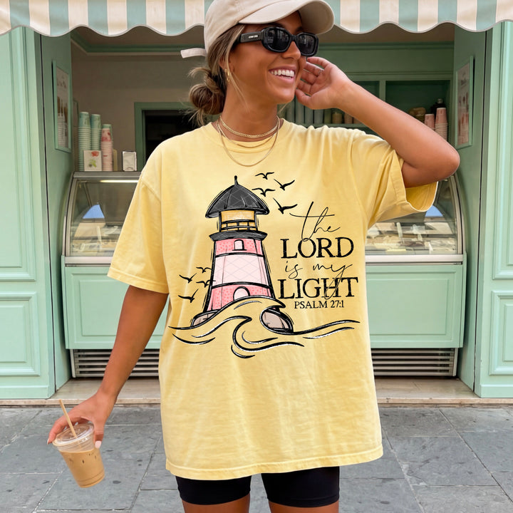 The Lord Is My Light DTF Print