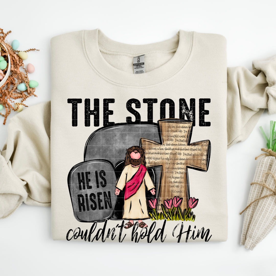 The Stone Couldn’t Hold Him DTF Print