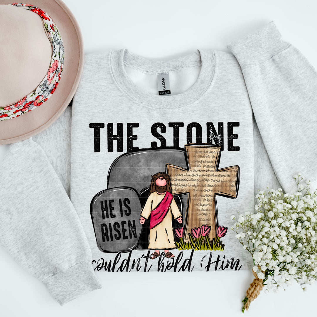 The Stone Couldn’t Hold Him DTF Print