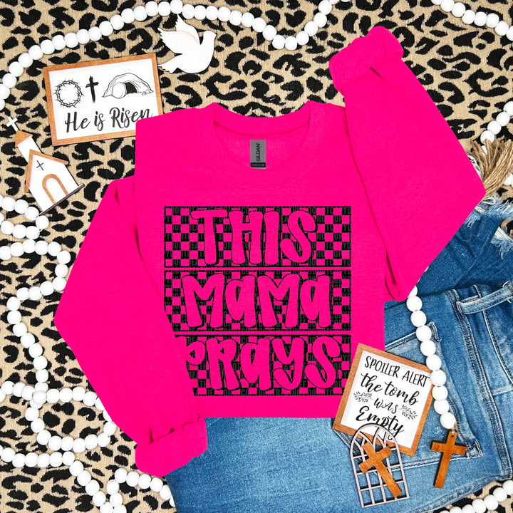 This Mama Prays DTF Print