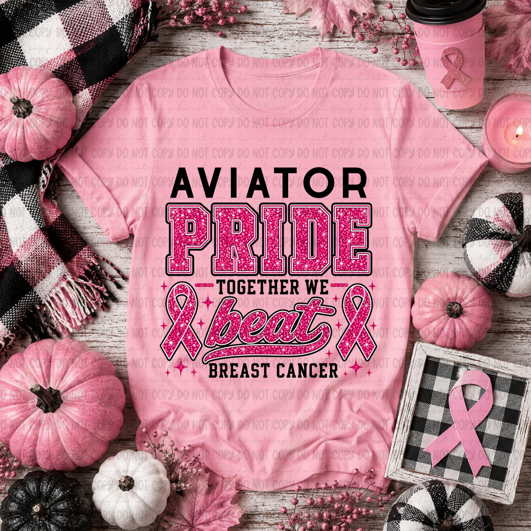 Together We Beat Cancer Mascots DTF Print