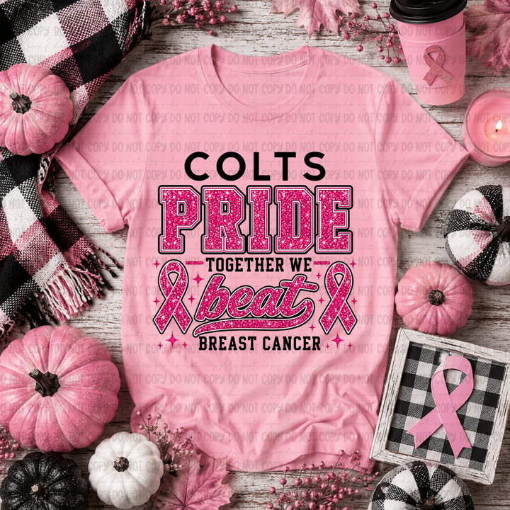 Together We Beat Cancer Mascots DTF Print