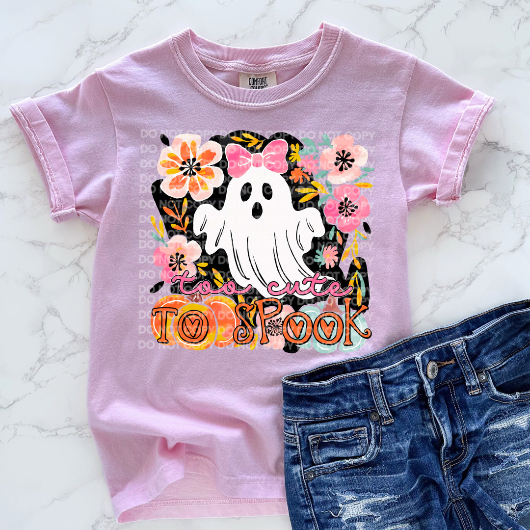 Too Cute To Spook DTF Print