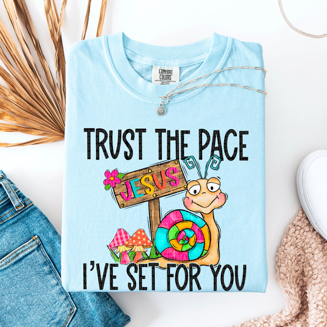 Trust The Pace DTF Print